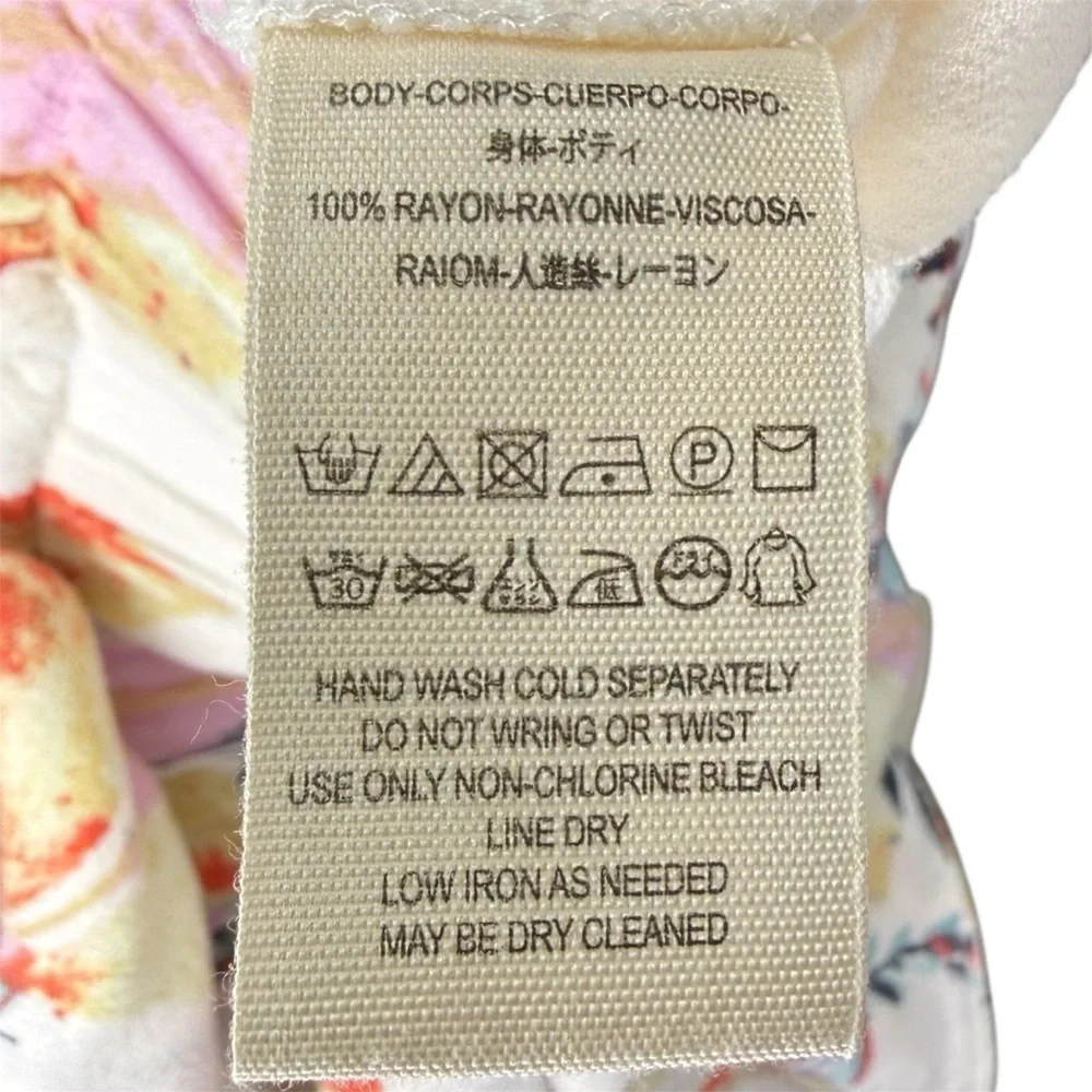 |EUC| FREE PEOPLE Island Time Floral Print One-Shoulder Wide-Leg Jumpsuit - Picture 9 of 9